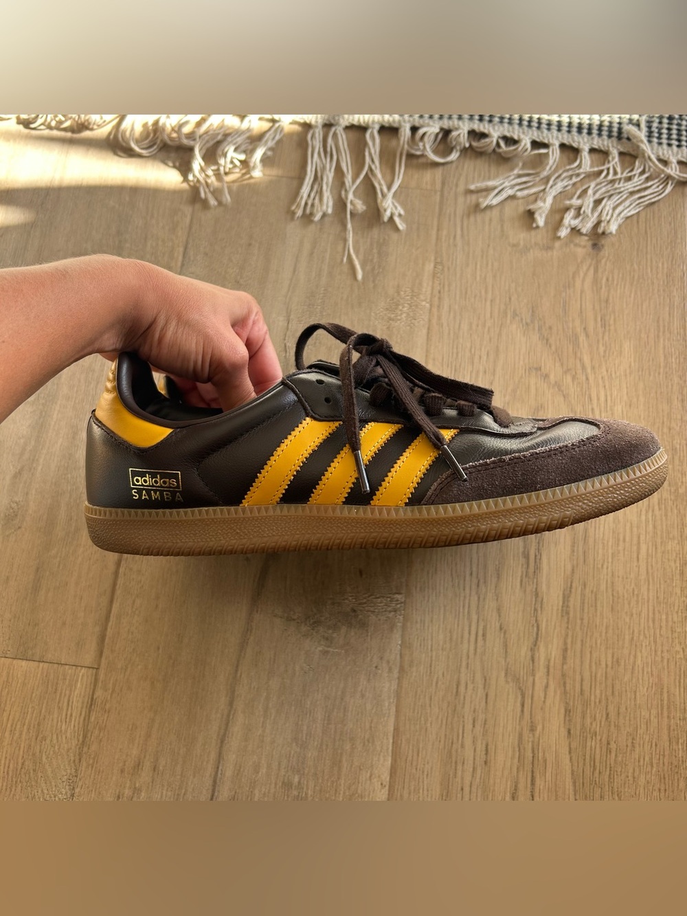 Men’s Adidas Leather Samba OG Sneakers